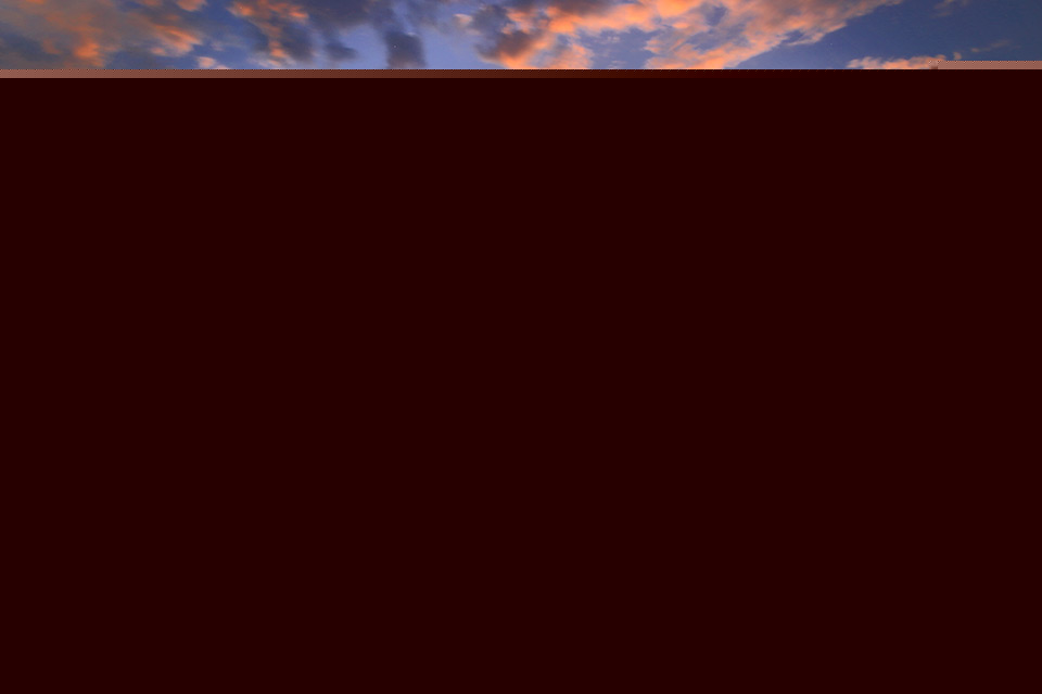 Ocean sunset view